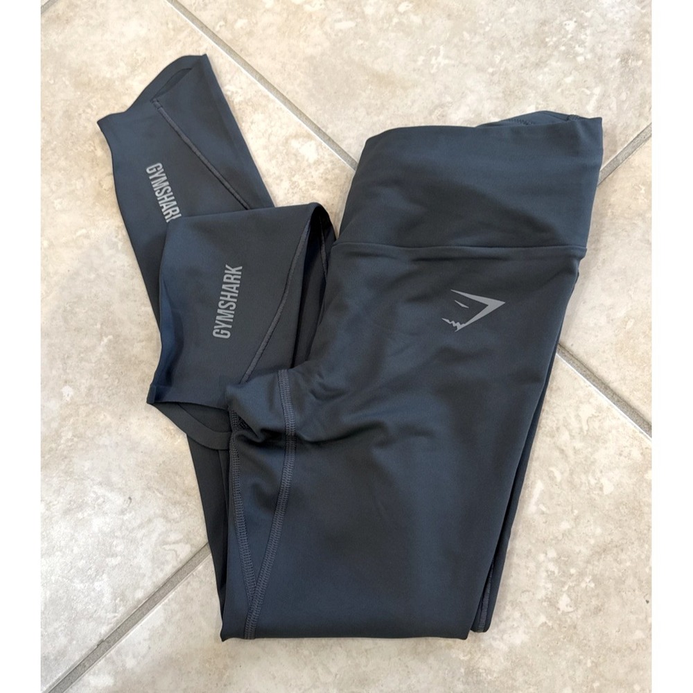 NWOT Gymshark Speed Training leggings size XS Niagara Gray B1A1Y